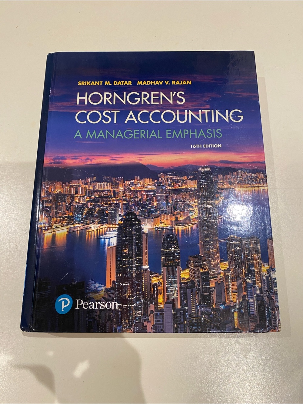 Horngren’s Cost Accounting: A Managerial Emphasis 16th Edition